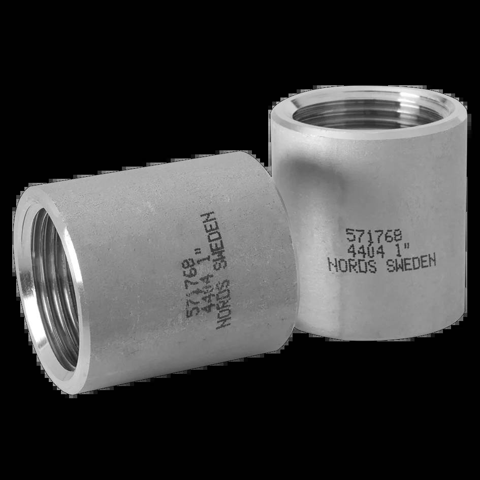 Nords Muffe R-201 3/4", Werkstoff 1.4404 / 316L, 1 Stk.