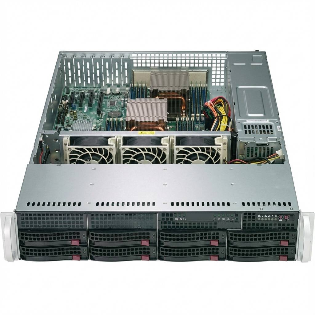 Supermicro SuperChassis 825TQC-R802WB-0