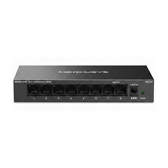TP-LINK - Mercusys MS108GS-M2, Gigabit Ethernet (10/100/1000), Rack-Einbau-0