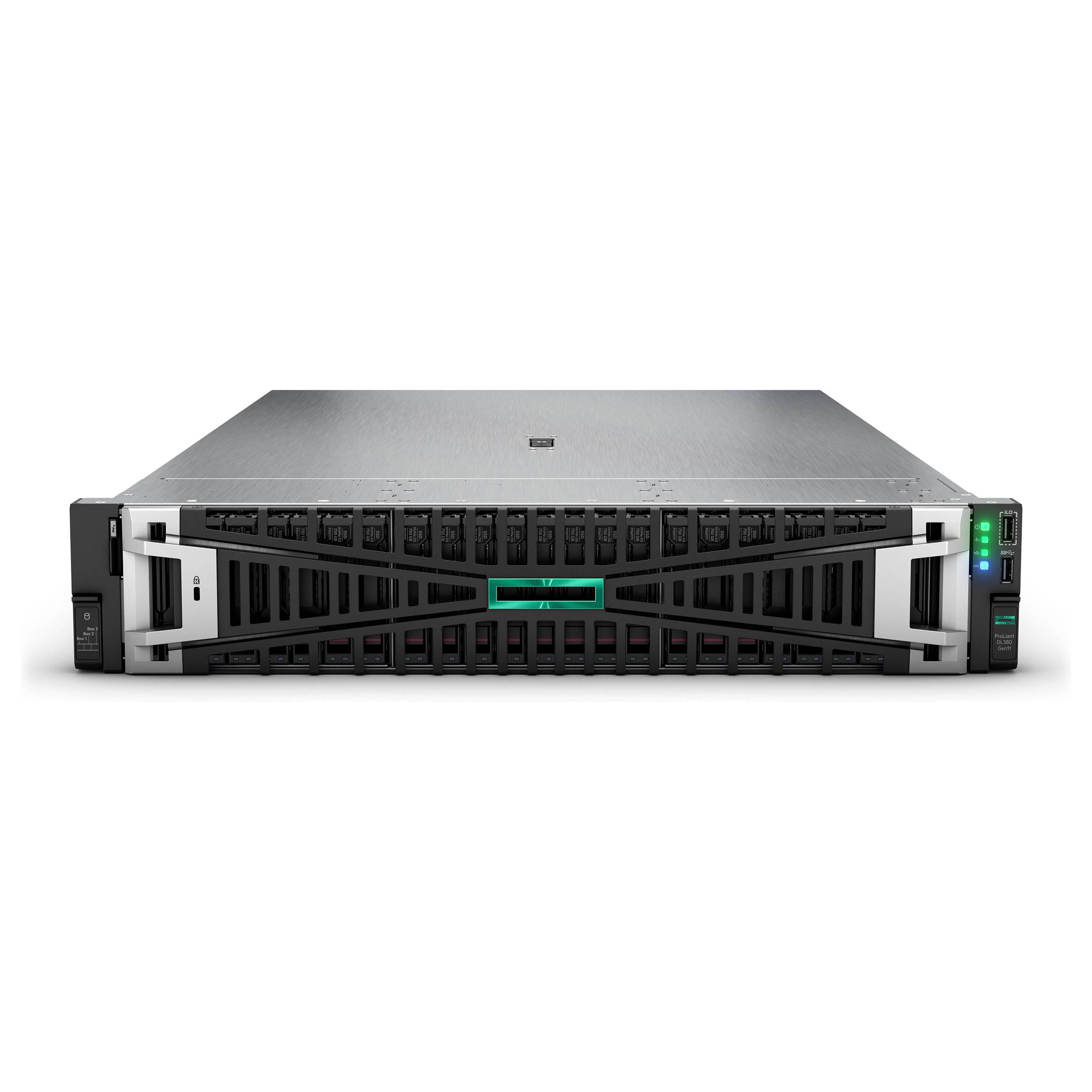 HPE ProLiant DL380 Gen11 4516Y+ 24c 1P 2x32GB-R 8SFF MR408i-o 2x480GB SSD 2x1000W PS EU server-0