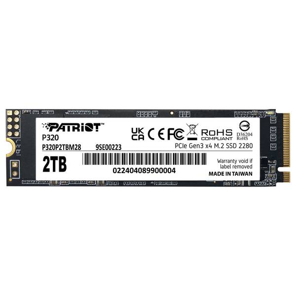 Patriot Memory P320 SSDs Interne