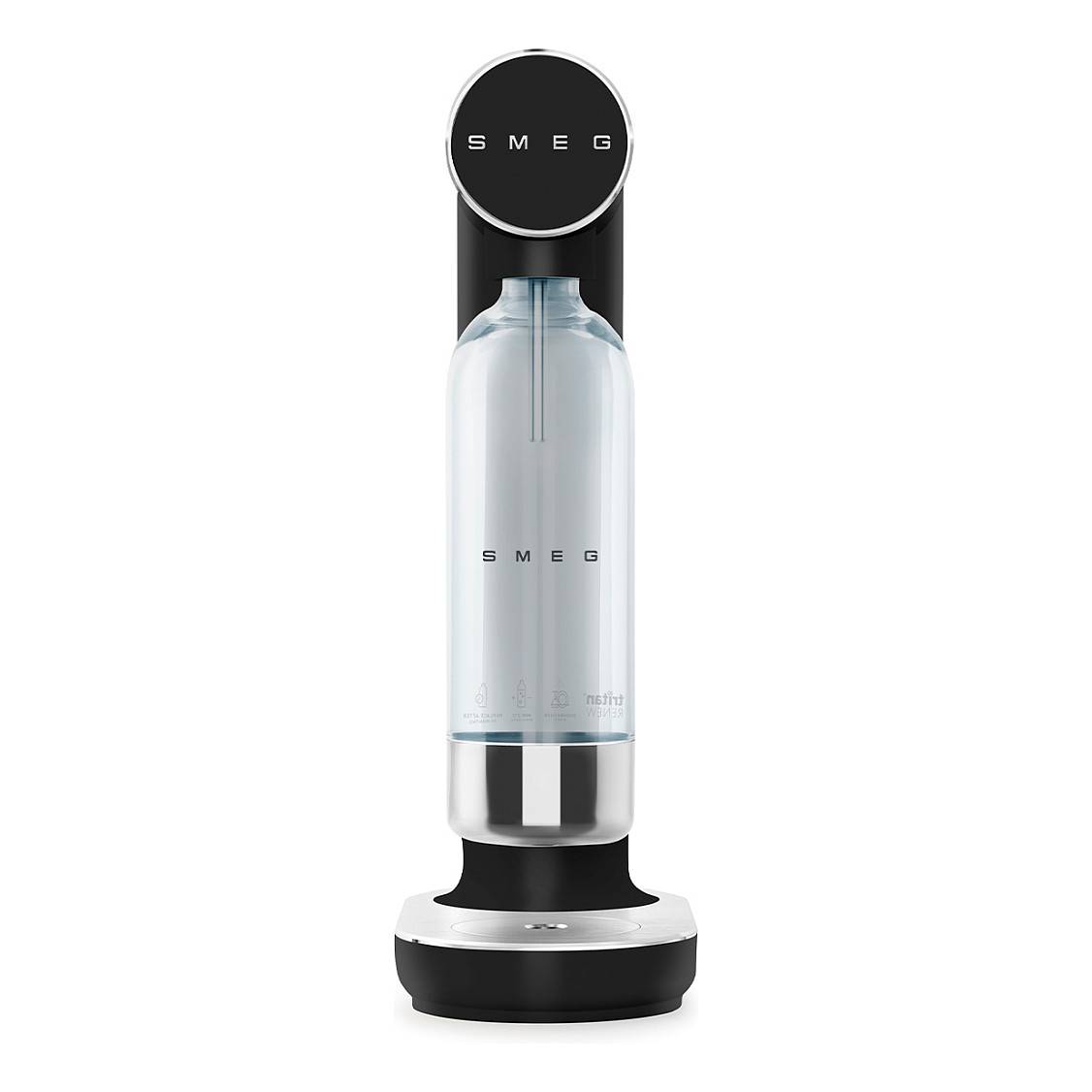 SMEG - Sodamaker Collezione Aesthetic Schwarz-0