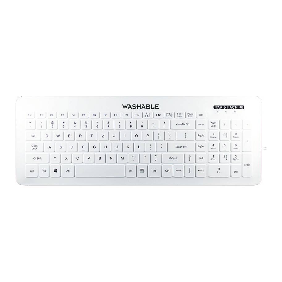 Man & Machine Very Cool Flat keyboard Eingabe / Ausgabe Mäuse & Tastaturen-0
