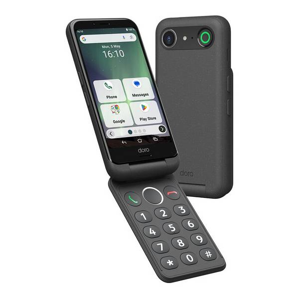 Doro Aurora A20 graphit+ Wireless Charging Station - Smartphone - 64 GB