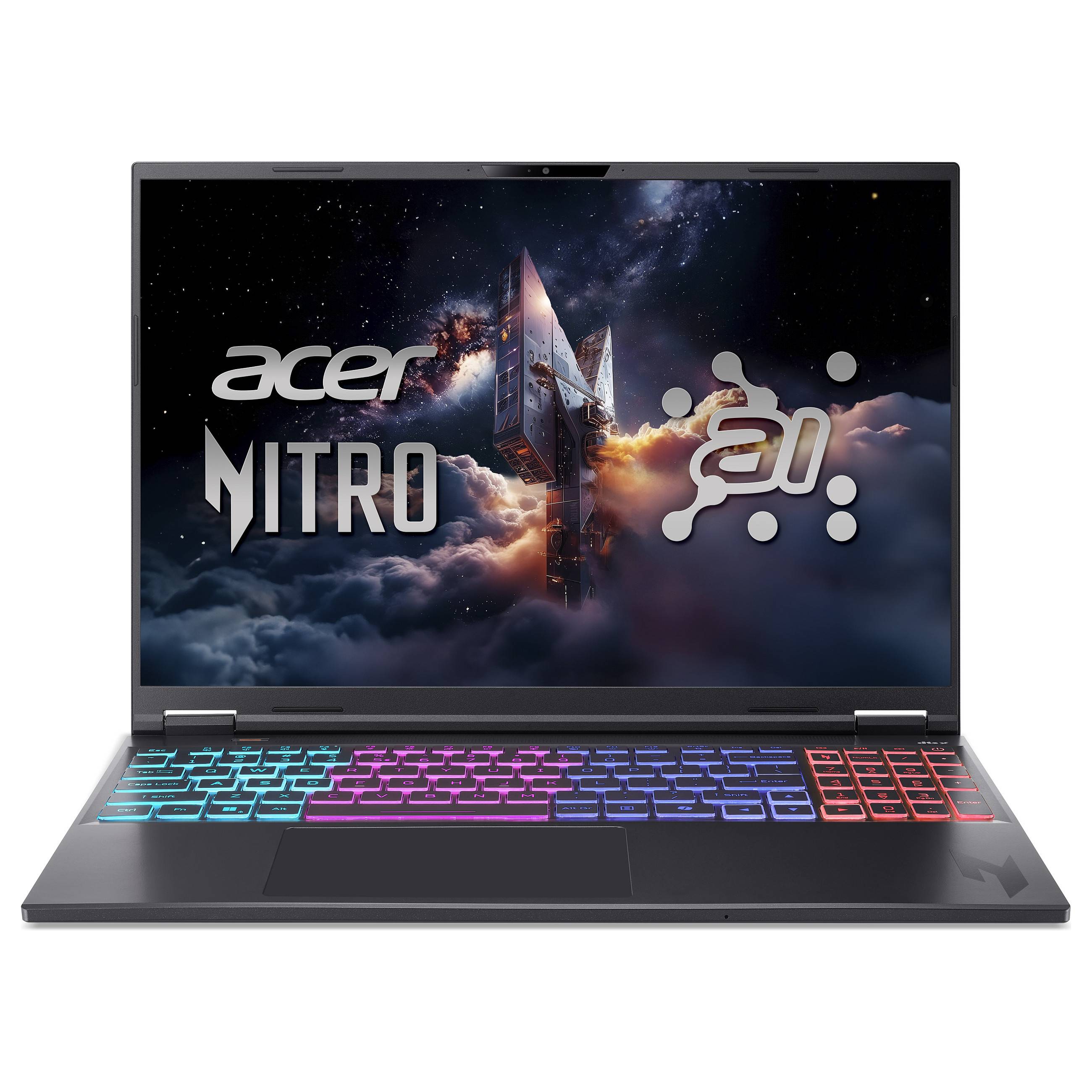 Acer Nitro 16S AI AN16S-61 - AMD Ryzen AI 7 350 / 2 GHz - Win 11 Home - GeForce RTX 5050 - 16 GB RAM-0