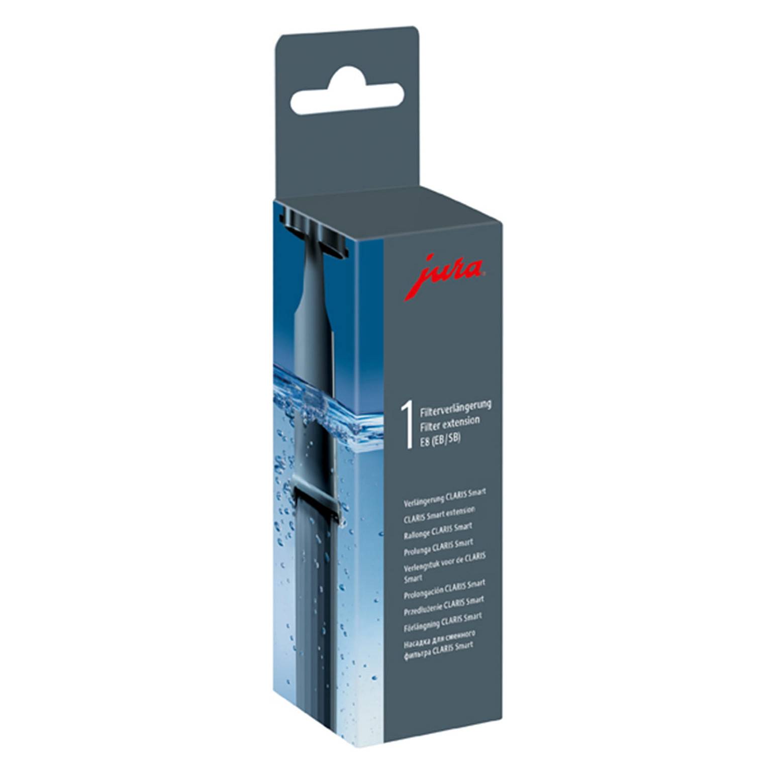 JURA CLARIS, Filter cartridge extension, Jura, E4 (EA) E6 (EC) E8 (EB), Grau, 1 Stück(e)-0