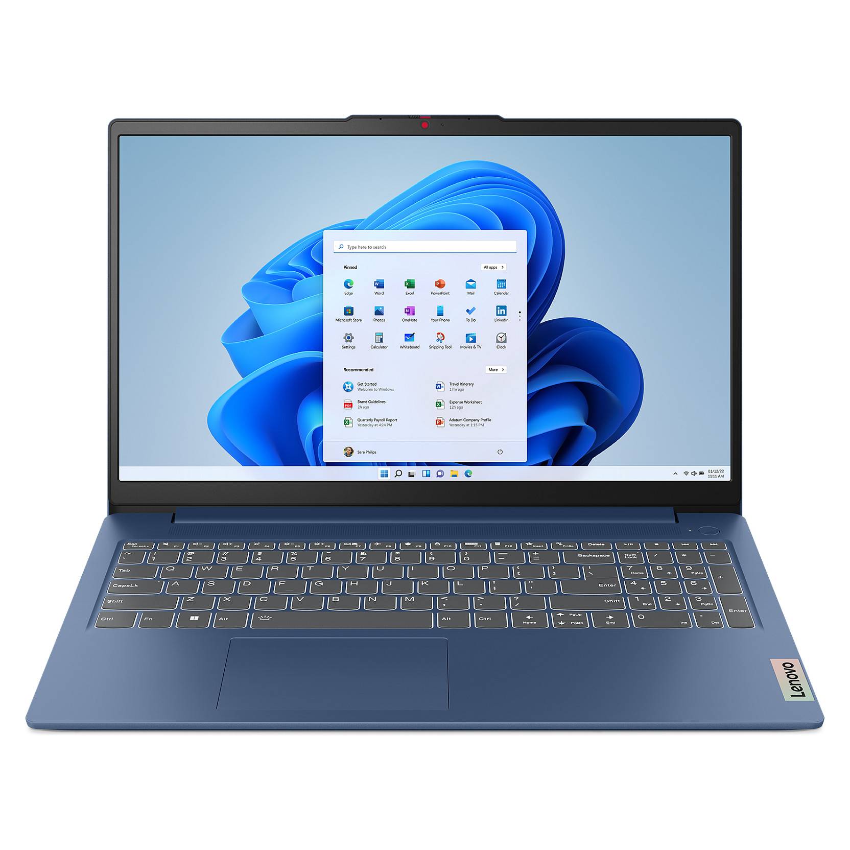 Lenovo IdeaPad Slim 3 15AMN8, AMD Ryzen™ 5, 2,8 GHz, 39,6 cm (15.6"), 1920 x 1080 Pixel, 16 GB, 512 GB-0