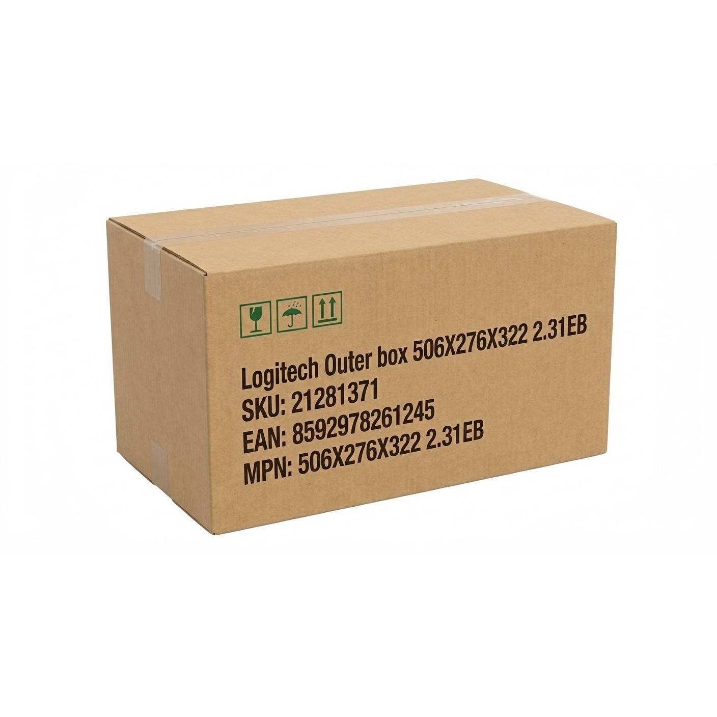 Logitech Outer box 506X276X322 2.31EB Eingabe / Ausgabe Webcams-0