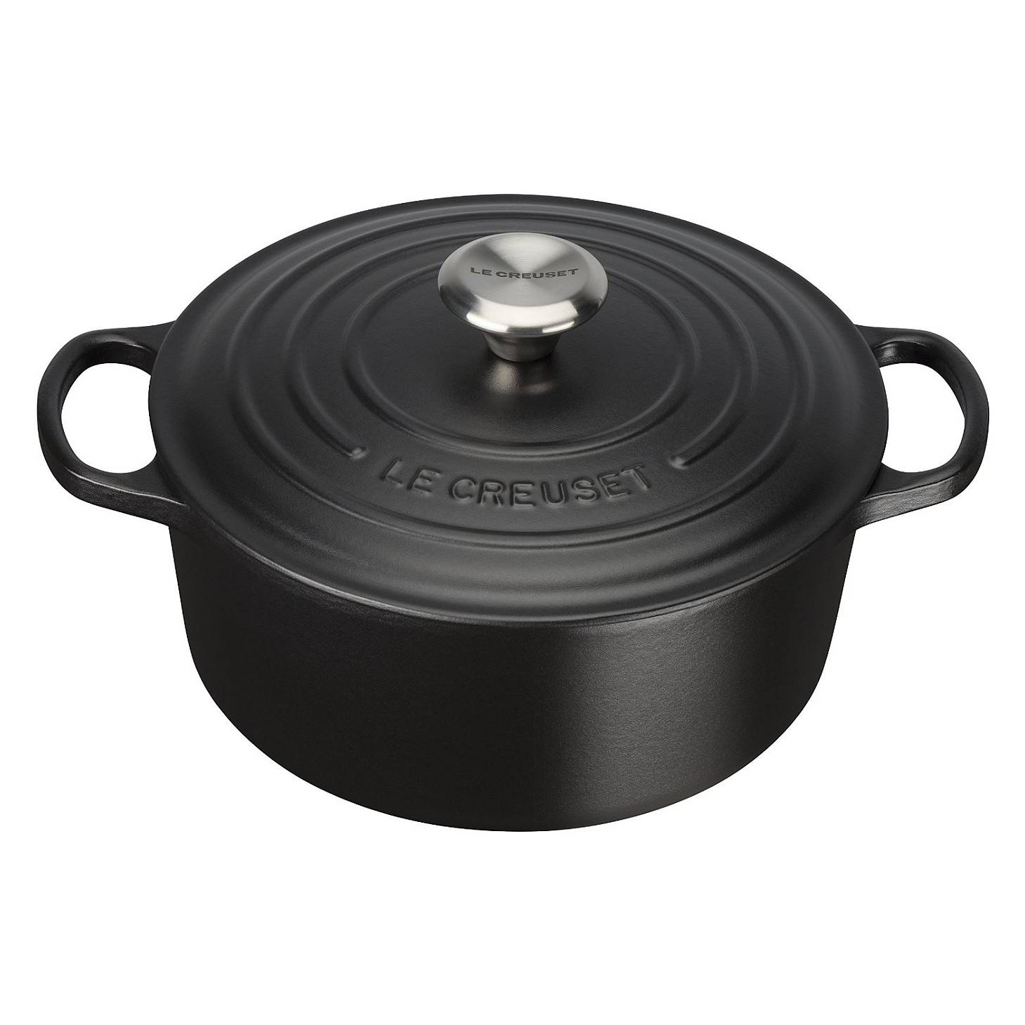 Le Creuset Bräter 24cm, mattschwarz 21177240000430-0