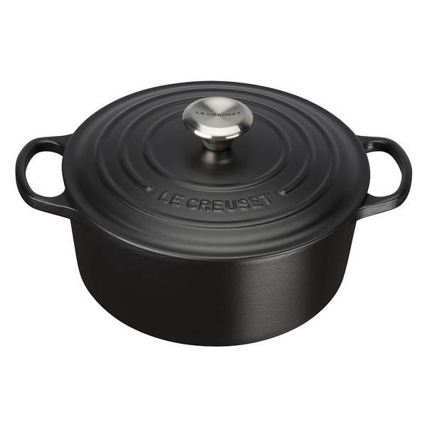 Le Creuset Bräter 24cm, mattschwarz 21177240000430