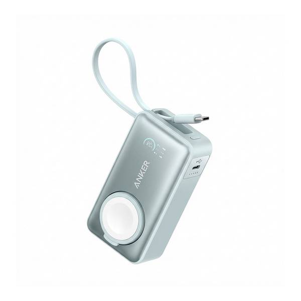 Anker MagGo - Powerbank - 10000 mAh - 35 Watt (24 pin USB-C) - wei Tablets & Smartphones Smartphone