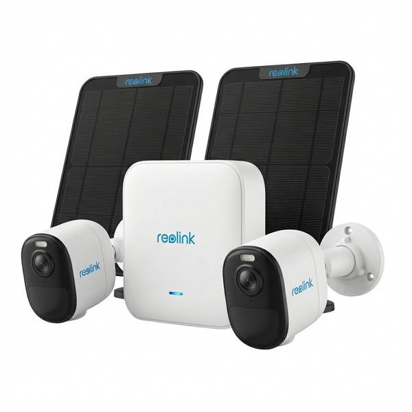 Reolink Hub 1 mit 2x Argus B350 + 2x Solarpanel Netzwerk Netzwerkkameras