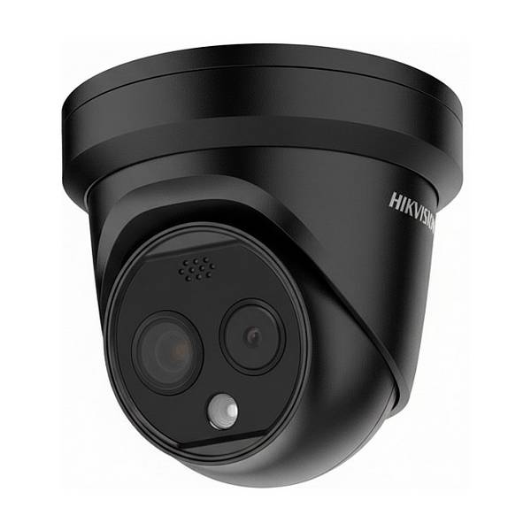 HIKVISION DS-2TD1228-2/QA(BLACK) Thermal 256x192 Bi-Spek DeepinView Netzwerk Netzwerkkameras