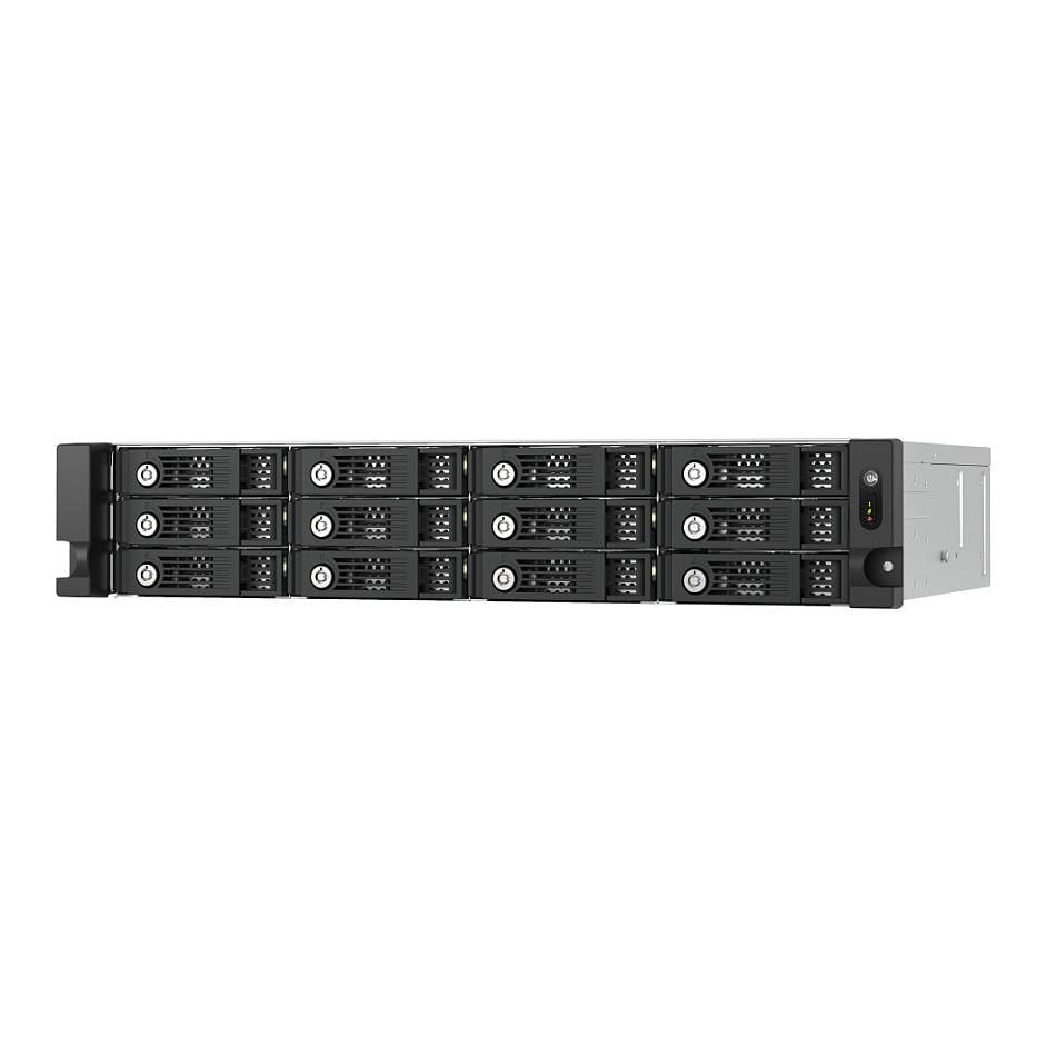 QNAP Festplatten-Array - 12 Schächte (SATA-600) - SAS 12Gb/s (extern) - Rack - e-0