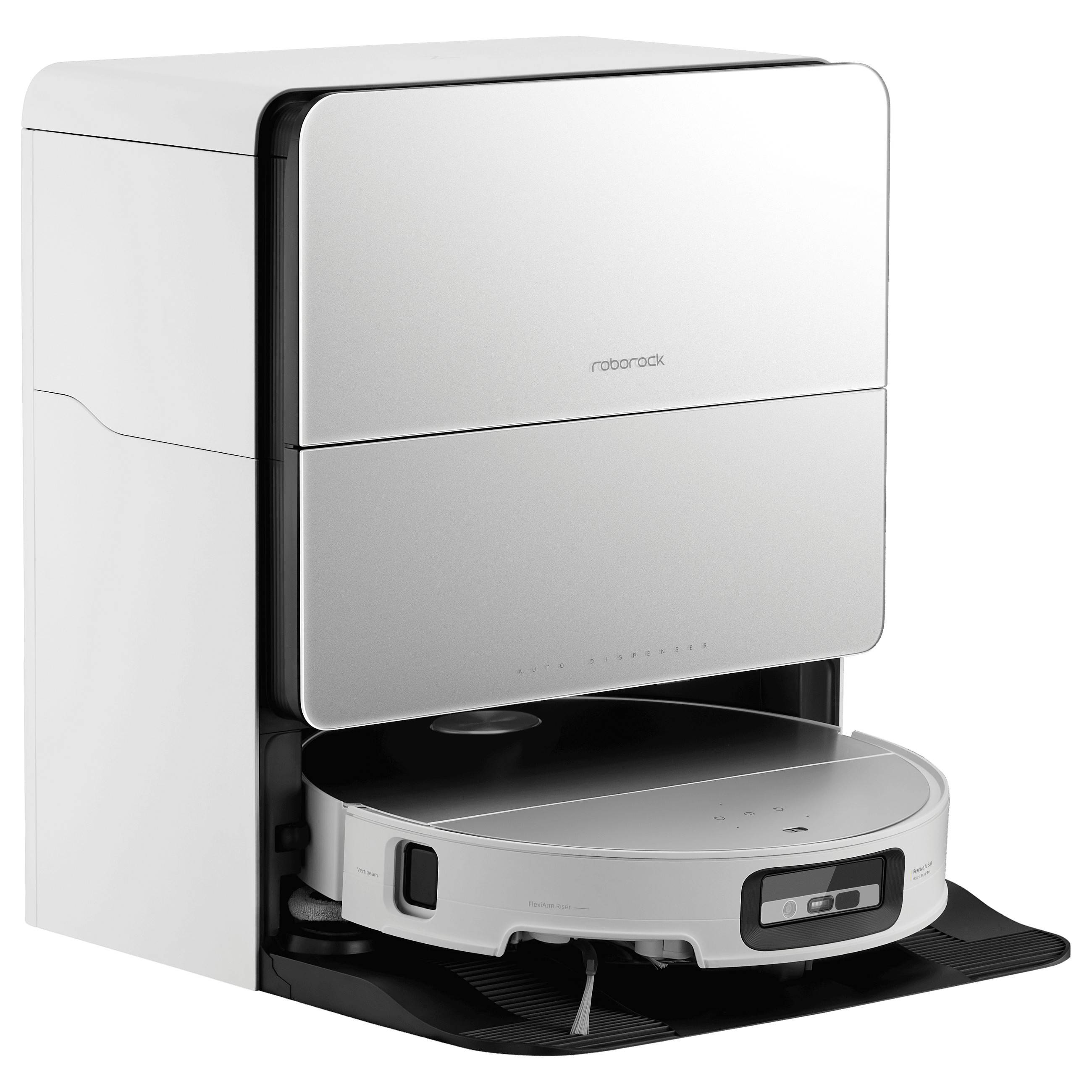 Roborock Saros 10 weiss inkl. RockDock Ultra-0