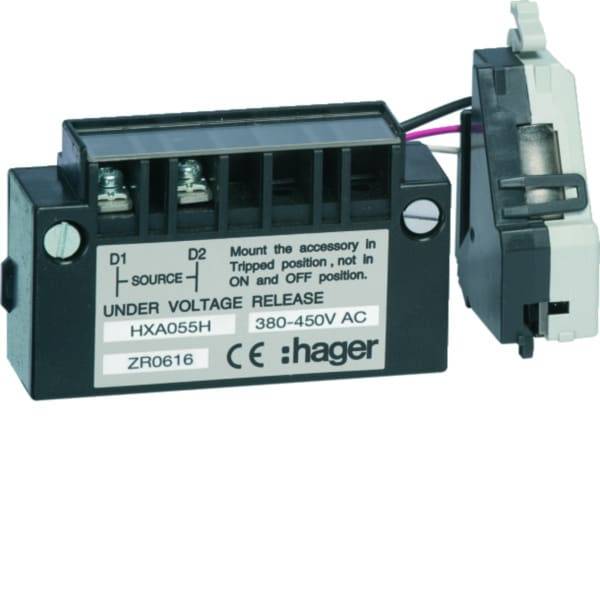 HAG HXA055H Unterspannungausloser mit Zeitverzögerung x160-x250 380-450V AC