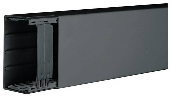2m Hager LF6011009011 Kabelkanal aus PVC LF 60x110mm gschwarz