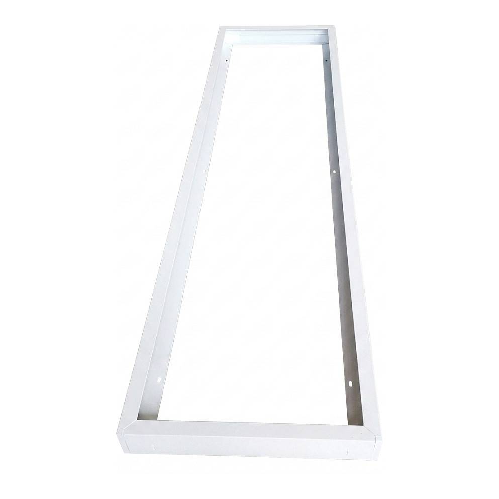 Synergy 21 light panel zub Montage Aufputzrahmen 300*1200 weiss*ohne Schrauben*-0