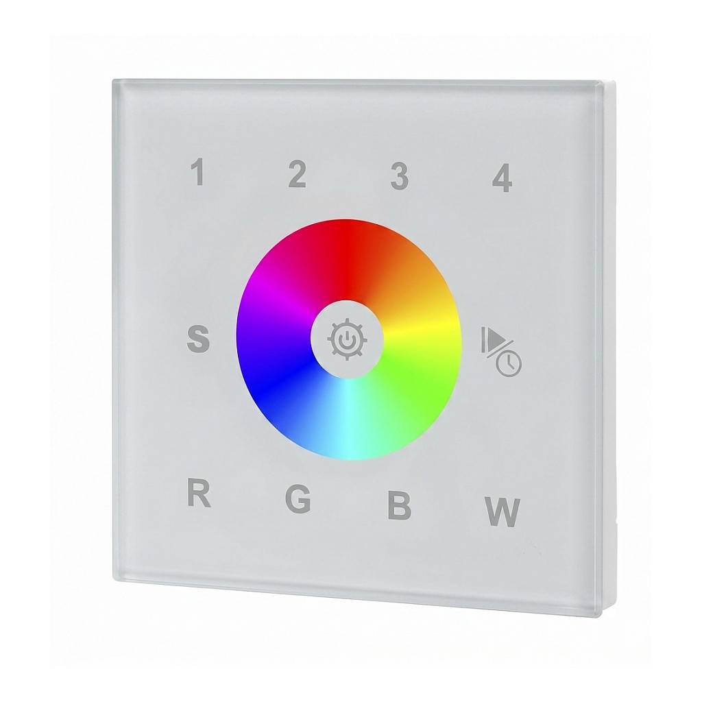 SYNERGY 21 - Controller EOS 03 DMX512 RGBW Wandtaster weiss+WiFi-0