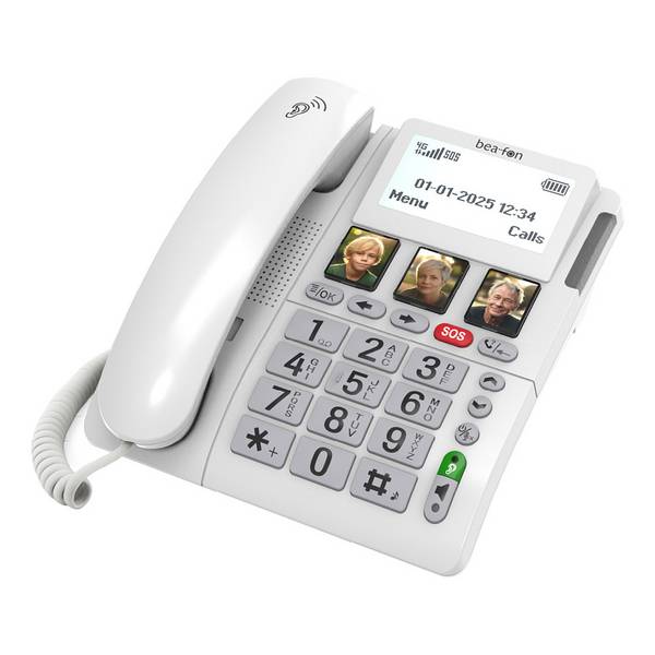 Bea-fon ML10 LTE Tischtelefon mit SOS Funktion/Notrufsender - Mobiltelefon - Mobiltelefon - 5,59 cm