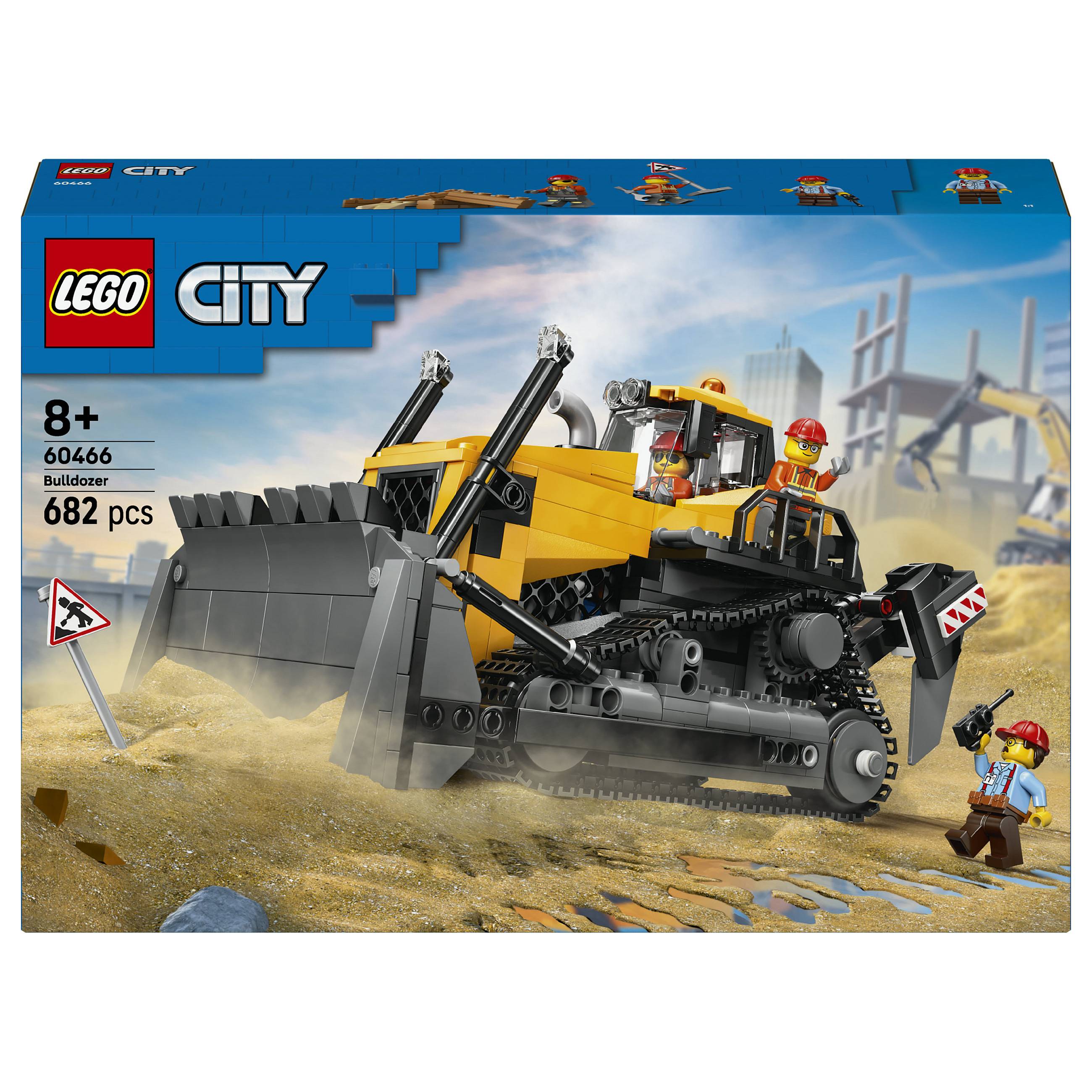 LEGO - City Gelber Bulldozer 60466-0