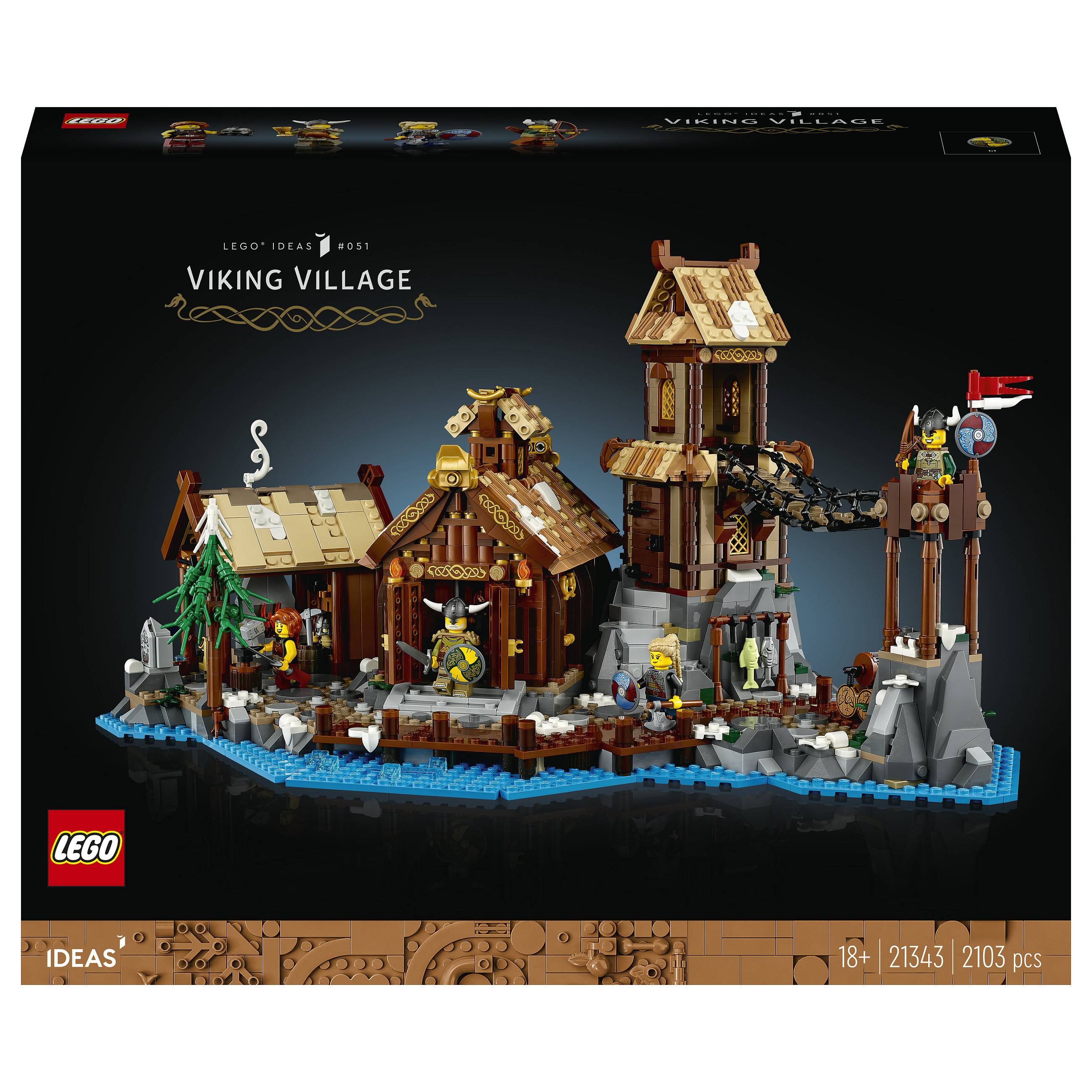 Lego ® Ideas 21343 Wikingerdorf 21343-0