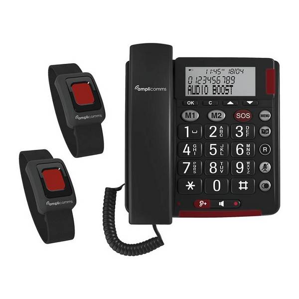 Amplicomms BigTel 50 Alarm Plus - Telefon mit