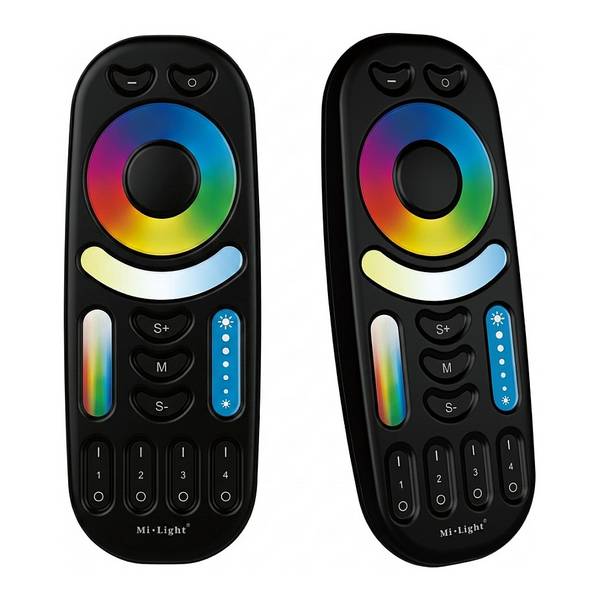 Synergy 21 LED Fernbedienung RGB-WW RGB-CCT 4 Zonen black