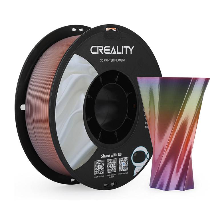Creality 3D 1 Stücke 1 kg CR-Silk Filament 1.75mm Rainbow-0