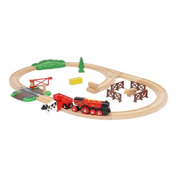 RAVENSBURGER - World Rote Lola Bauernhof Zugset