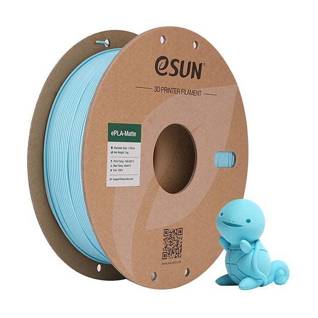 Esun EPLA-Matte 1.75mm LIGHT BLUE 1kg-0