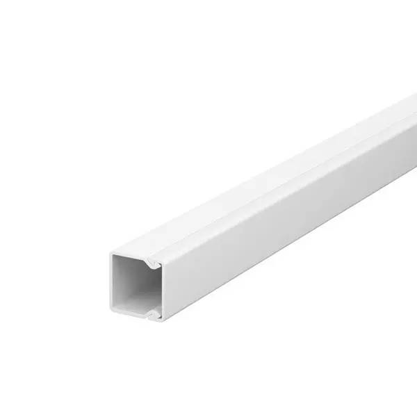 2m OBO 6025102 Wand- und Deckenkanal mit Bodenlochung 17x17x2000, PVC, lichtgrau, RAL 7035 WDK20020LGR-0