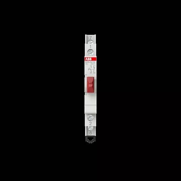 ABB Taster Rot 16 A, 1 Schließer, 1 Öffner, 250 V AC