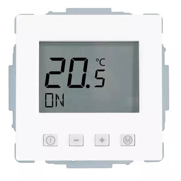 HALM Raumtemperaturregler, 23 ERD-62(SG) Digital, ohne Uhr, studioweiss-0