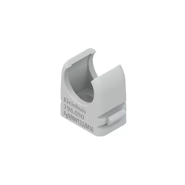 HKL 796.29132mm RO-Clip Rohrschelle lichtgrau-0