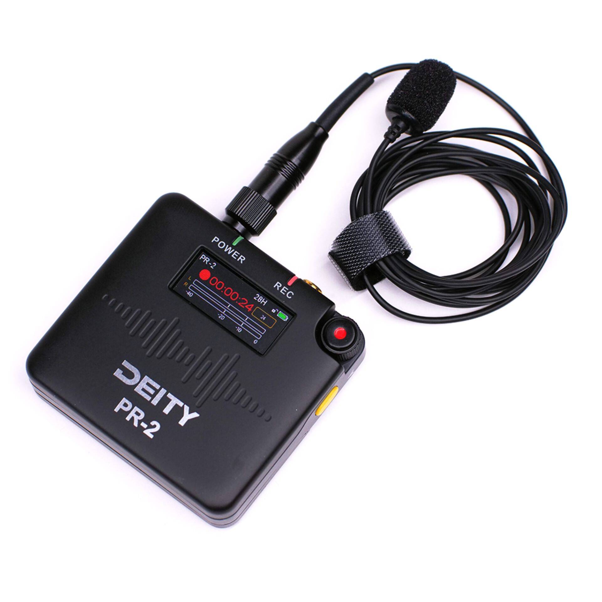 PR-2 Stereo Pocket Recorder mit Lavalier Mic-0