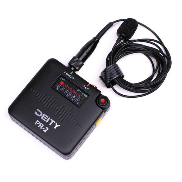 PR-2 Stereo Pocket Recorder mit Lavalier Mic
