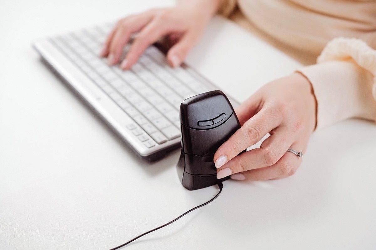 BakkerElkhuizen DXT 3 Maus Büro Beidhändig RF Wireless Optisch 2400 DPI Eingabe / Ausgabe Mäuse &-4