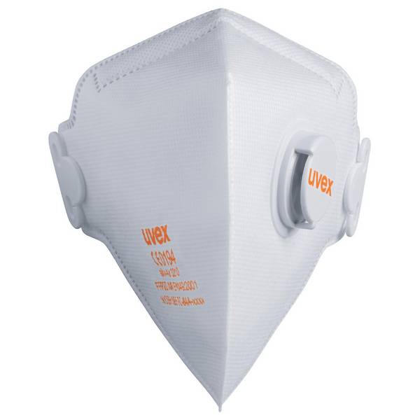 UVEX - silv-Air class.3210 8743210 Feinstaubmaske mit Ventil FFP2 3 St. DIN EN 149 2001+