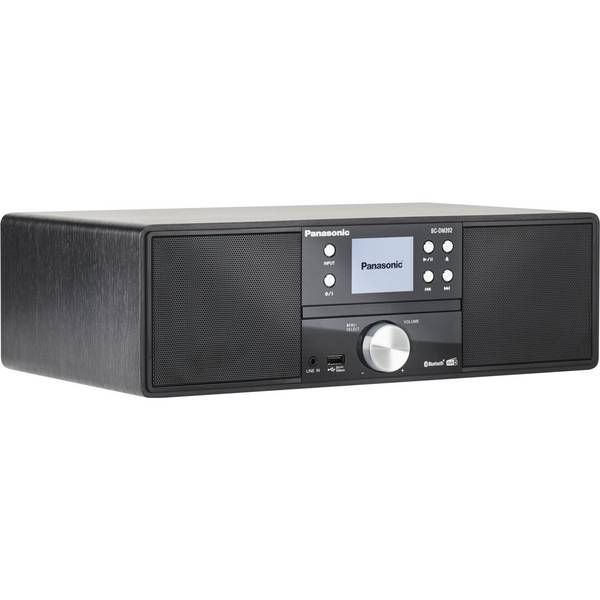Panasonic SC-DM202 - Audiosystem - 2 x 12 Watt - Schwarz