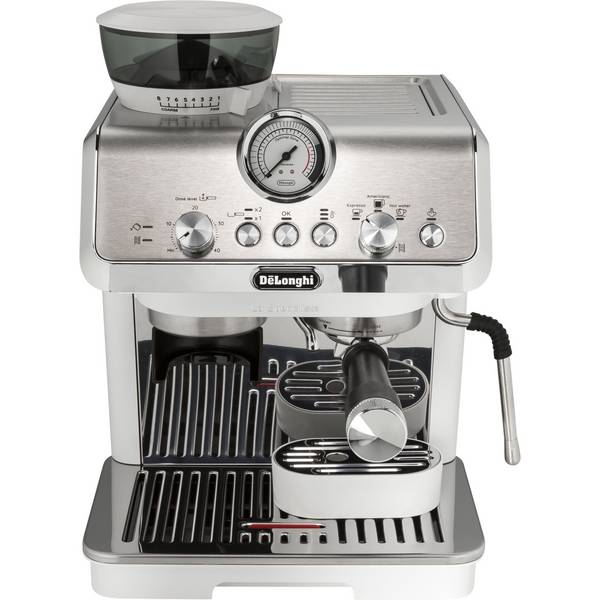 DeLonghi EC9155.W Espressomaschine mit Siebträger Metallic-Grau (glänzend) 1300 W