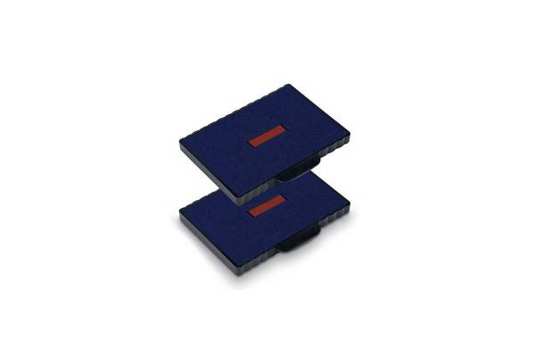 TRODAT - Austauschkissen 2Stk blau rot 6/511/2/DB für 54110