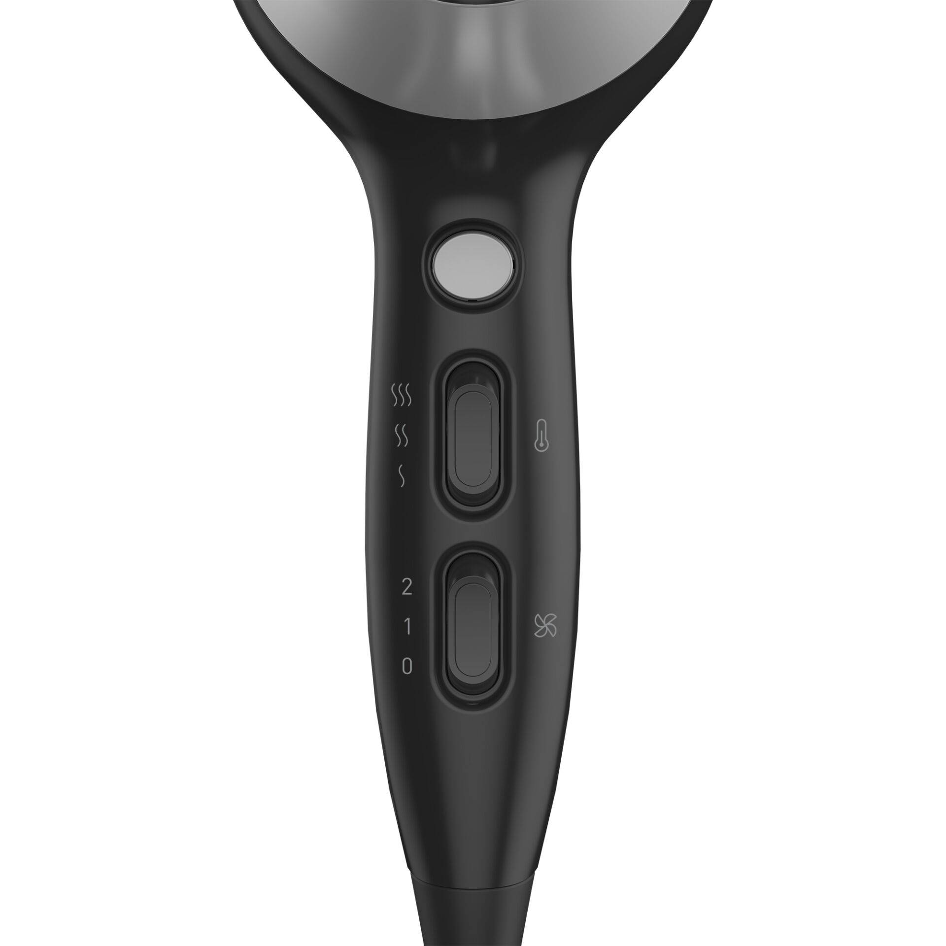 HD 6080 B, Schwarz, Silber, 1,8 m, Tasten, 2200 W, 1 Stück(e)-2