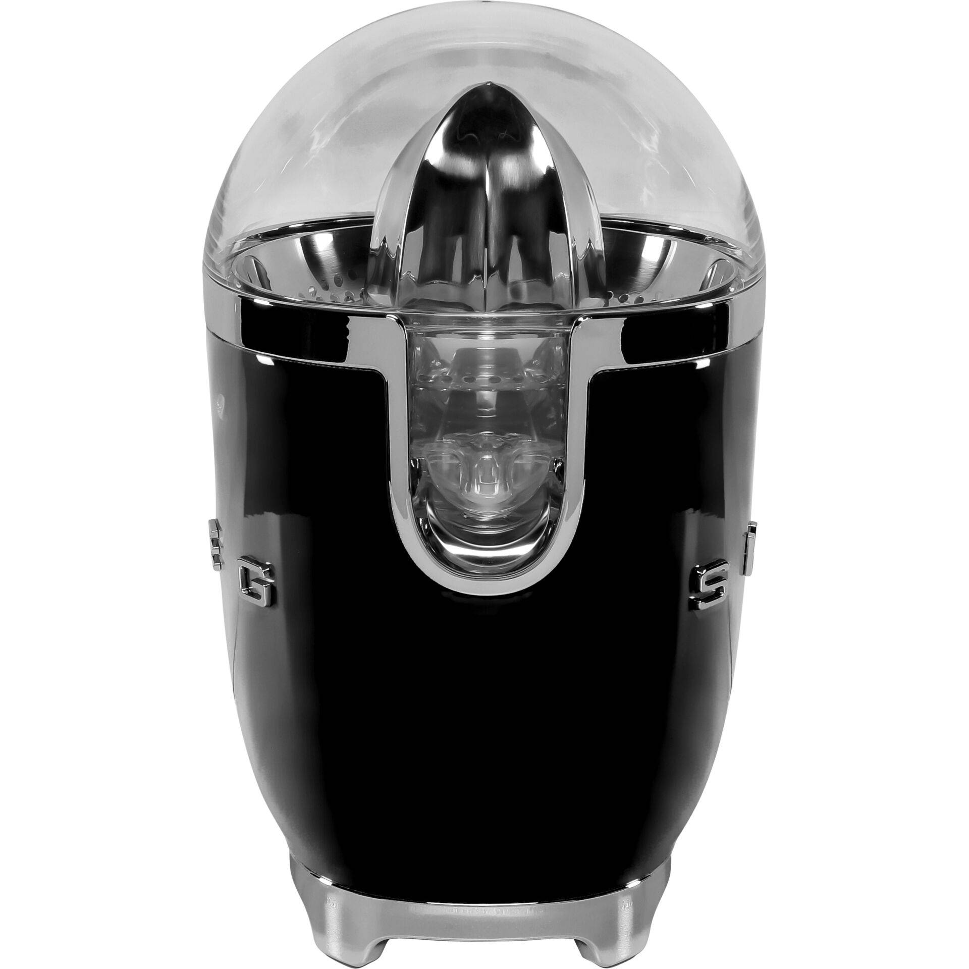 SMEG Schwarz Edelstahl 1 m Kunststoff 70 W 220 240 V 50's Style W 165 x 189 x 281 mm 2.56 Kg Black Glossy-1