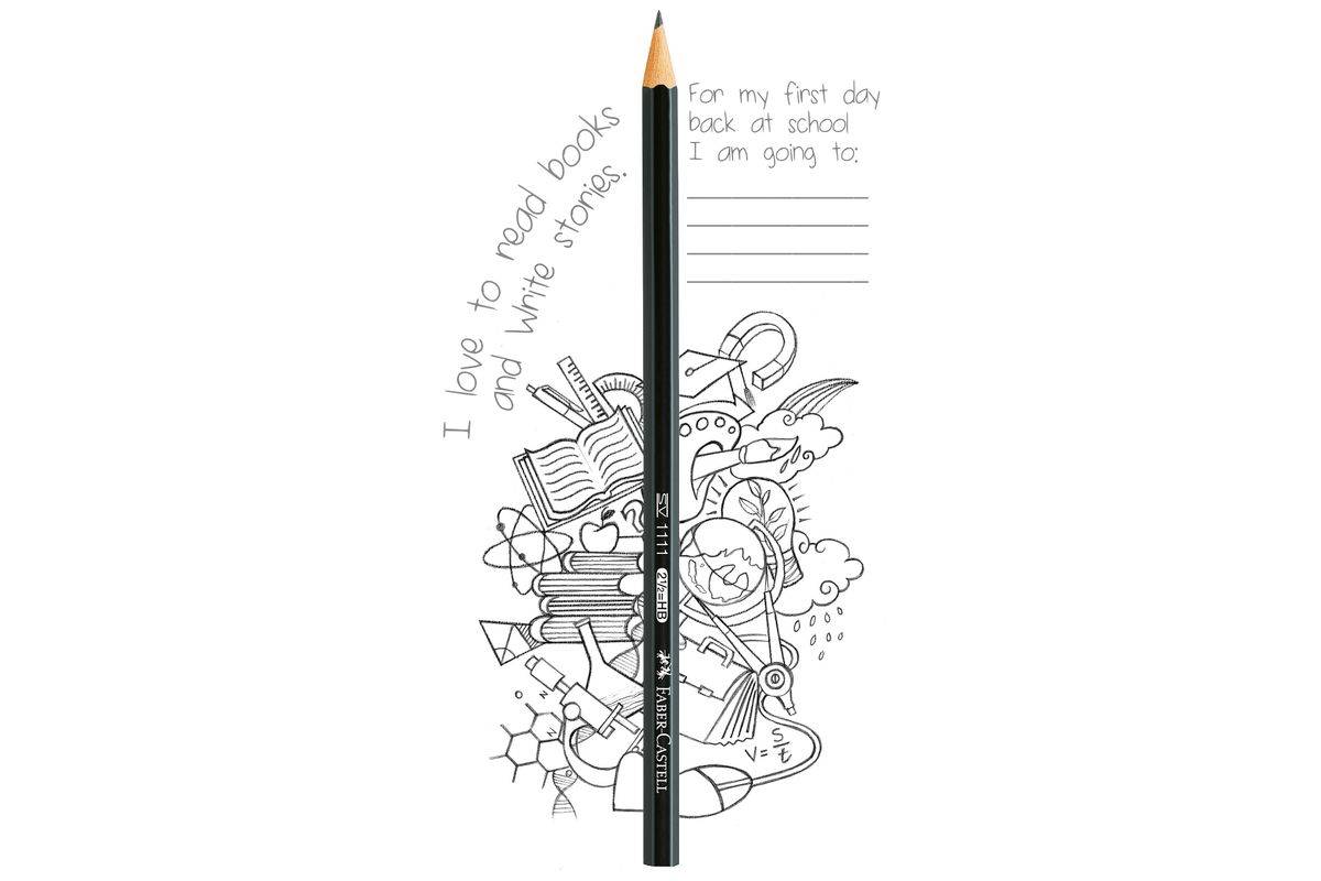 FABER-CASTELL Bleistift 1111 HB 12 Stk.-0