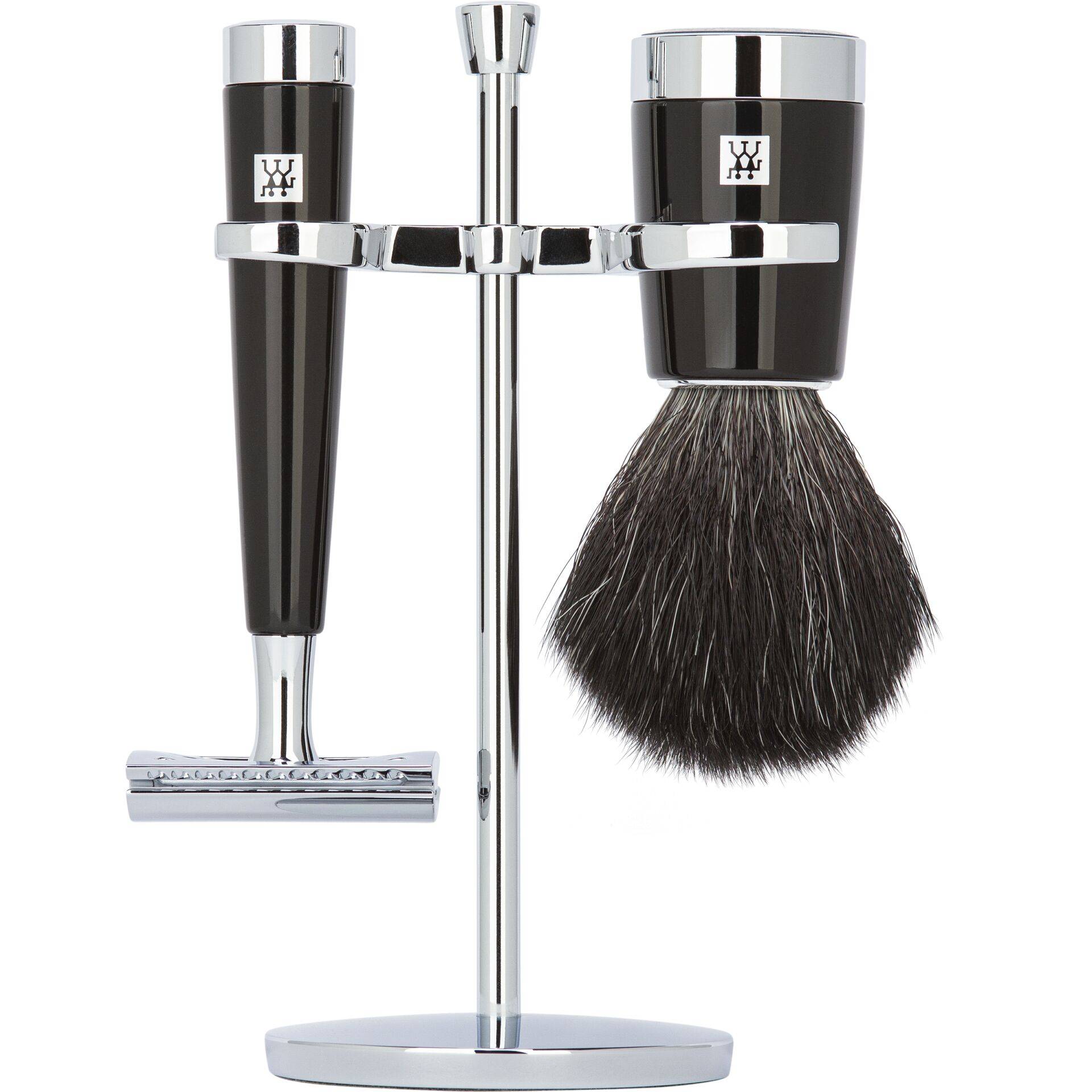 Rasier-Set mit Rasier- hobel 3-tlg schwarz-0