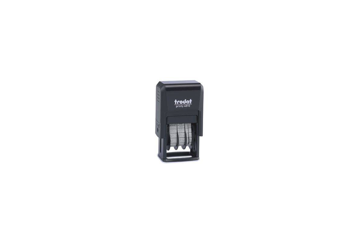 trodat Datumstempel Printy ISOschw+Kissenschw 4810 JJJJ/MM/T Multimedia-Technik-0