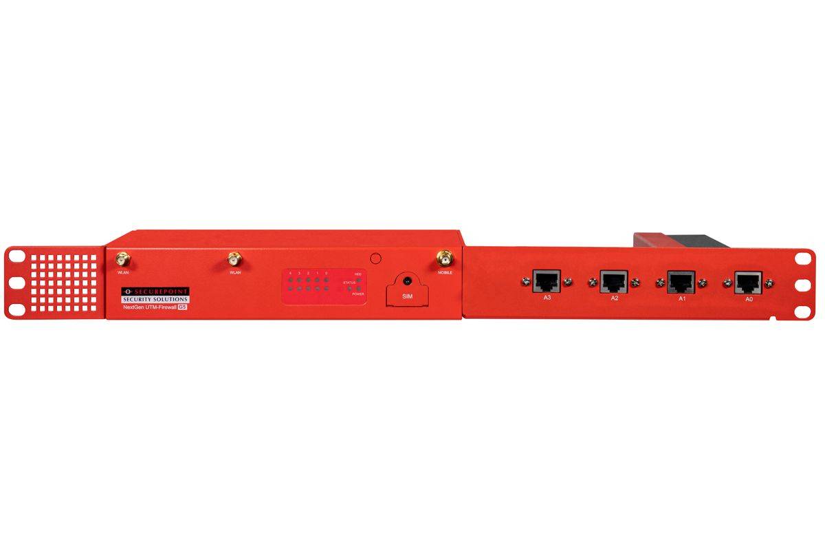 Securepoint 19" Rackmount-Kit Premium für Black Dwarf Pro G5 - 0,48 m-0
