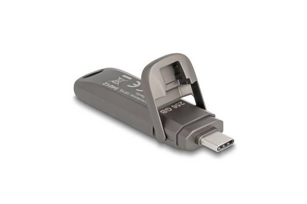 54012 - USB Stick, 256GB, grau