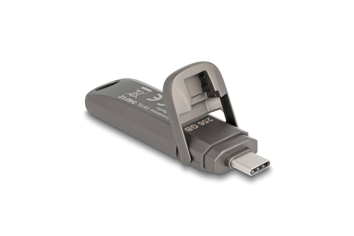 Delock USB 20 Gbps USB-C Speicherstick 256 GB Lesegeschwindigkeit 1980 MB/s-0